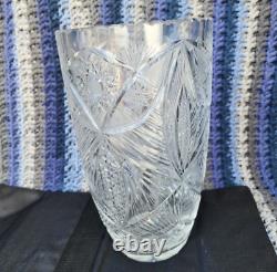PRICE DROP Crustal French Art Deco Champagne Cooler or Large Vase