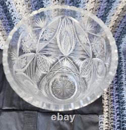 PRICE DROP Crustal French Art Deco Champagne Cooler or Large Vase