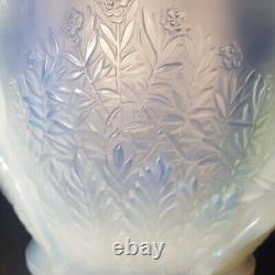 RARE Sabino French Art Deco Nude Female Opaline Glass Motif Vase 1930s