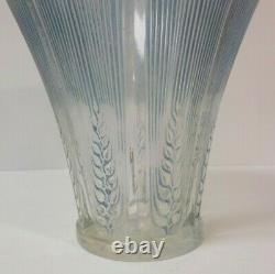 R. Lalique France EPIS 6.5 Vase, Blue Patina / Staining, c. 1930's