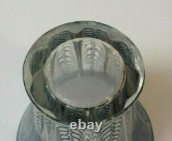 R. Lalique France EPIS 6.5 Vase, Blue Patina / Staining, c. 1930's