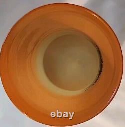 Rare Antique Legras France Enamel Hand Painted Glass Vase C-1900-1920 EUC