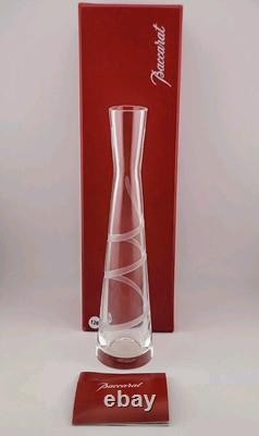 Rare BACCARAT CRYSTAL VASE PASSION VOLTIGE STYLE NO 2102466 W Original Box