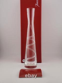 Rare BACCARAT CRYSTAL VASE PASSION VOLTIGE STYLE NO 2102466 W Original Box