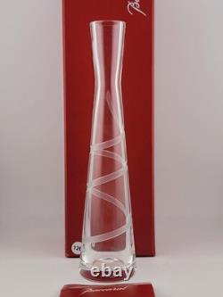 Rare BACCARAT CRYSTAL VASE PASSION VOLTIGE STYLE NO 2102466 W Original Box
