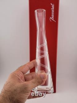 Rare BACCARAT CRYSTAL VASE PASSION VOLTIGE STYLE NO 2102466 W Original Box