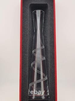 Rare BACCARAT CRYSTAL VASE PASSION VOLTIGE STYLE NO 2102466 W Original Box