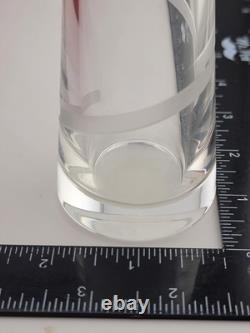 Rare BACCARAT CRYSTAL VASE PASSION VOLTIGE STYLE NO 2102466 W Original Box