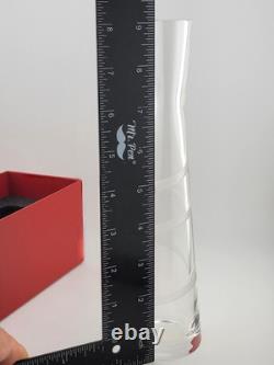 Rare BACCARAT CRYSTAL VASE PASSION VOLTIGE STYLE NO 2102466 W Original Box