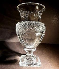 Rare Baccarat MUSEE DES CRISTALLERIES 1821-1840 REPRODUCTION Crystal Vase EXCEL