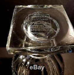Rare Baccarat MUSEE DES CRISTALLERIES 1821-1840 REPRODUCTION Crystal Vase EXCEL