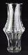 Rare Baccarat Reverse Corset Shape Signed Art Glass Crystal Vase