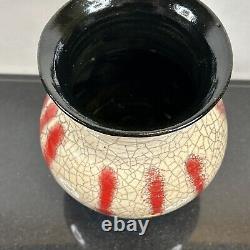 Rare Daum Nancy Signed French Antique Vase France Art Nouveau 1905 OOAK