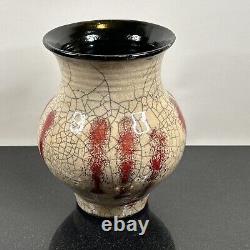 Rare Daum Nancy Signed French Antique Vase France Art Nouveau 1905 OOAK