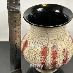 Rare Daum Nancy Signed French Antique Vase France Art Nouveau 1905 OOAK