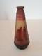 Rare Emile Gallé Cameo Glass Vase with Boats Ship Scene Signed Art Nouveau