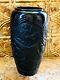 Rare Lalique Black Crystal Reclining Nudes Hesperides Vase 9.3 Perfection