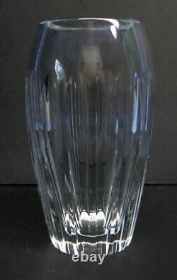Rare Vintage Beautiful Heavy 8 Baccarat Acropole Lead Crystal Vase EXC