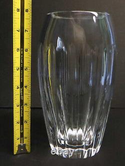 Rare Vintage Beautiful Heavy 8 Baccarat Acropole Lead Crystal Vase EXC