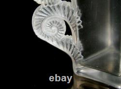 Rene Lalique 1929 Amiens Vase. 7. Signed, Damaged, Well Repaired, Different