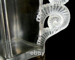 Rene Lalique 1929 Amiens Vase. 7. Signed, Damaged, Well Repaired, Different