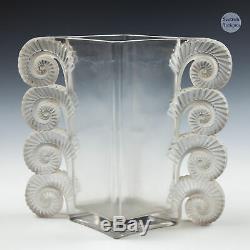 Rene Lalique Amiens Vase Designed 1929