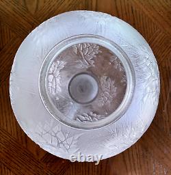 Rene Lalique Esterel Vase Excellent Condition Signed R Lalique (René)