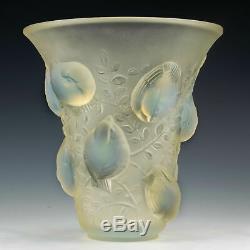 René Lalique St. Francois Vase c1930 Marcilhac 1055