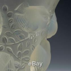 René Lalique St. Francois Vase c1930 Marcilhac 1055