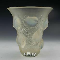 René Lalique St. Francois Vase c1930 Marcilhac 1055