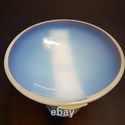 Sabino French Art Deco Opaline Horse Glass Bowl 1930s Signed