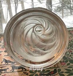 Signed Lalique Ermenonville Vase