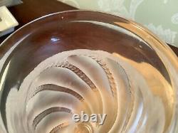 Signed Lalique Ermenonville Vase