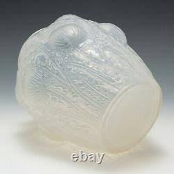 Signed Rene Lalique Domremy Vase Marcilhac 979