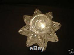 Spectacular Lalique Clear & Frosted Claude 14 Vase