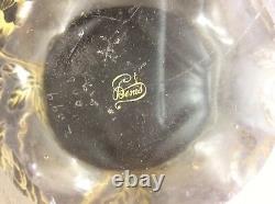 St. Denis Vase, Signed. 8 X 8 French Cameo Art Glass LEGRAS, MONT JOY C. 1900