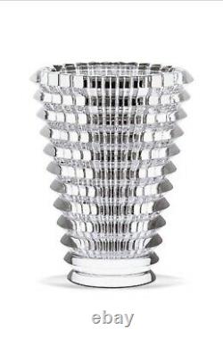 Stunning Baccarat Crystal Eye Vase BRAND NEW. Retail $450