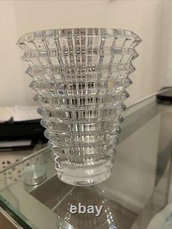 Stunning Baccarat Crystal Eye Vase BRAND NEW. Retail $450