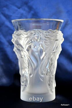 Stunning Lalique Fantasia vase, signed