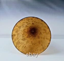 Unique, Luxurious Hand Blown Art Deco Vase, Most Likely Daum Nancy, Unsigned