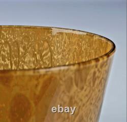 Unique, Luxurious Hand Blown Art Deco Vase, Most Likely Daum Nancy, Unsigned