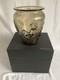 Verlys France Vase The Dancers Art Deco 1930's Smoke Glass Engraved Antique