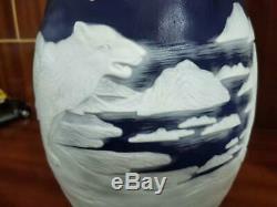 Very beautiful. Emile Galle vase The polar bear