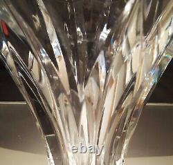 Vintage Baccarat Heavy Cut Crystal Vase Brigitte Pattern 10 France