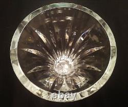 Vintage Baccarat Heavy Cut Crystal Vase Brigitte Pattern 10 France