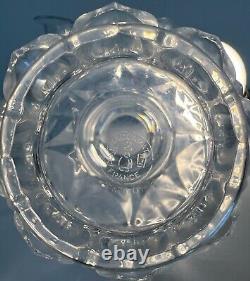 Vintage Baccarat Tiffany & Co. Artichoke Bud Vases TWO Crystal Glass Collector's