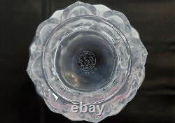 Vintage Baccarat Tiffany & Co. Artichoke Bud Vases TWO Crystal Glass Collector's