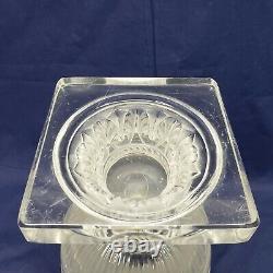 Vintage Lalique Crystal Versailles Large Vase Glass Urn 14 T France (1 of 2)