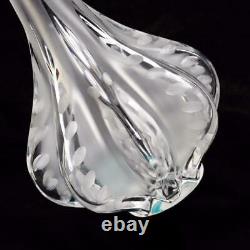 Vintage Lalique France Crystal Marie-claude Vase, 13, Signed